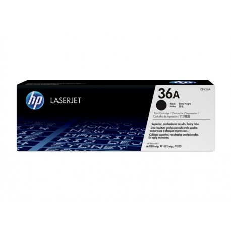 HP Cartucho 36A Tinta Negra-ComercializadoraZeus- 1057199411