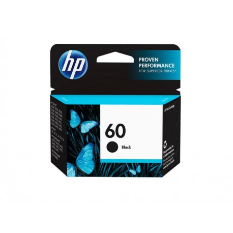 Cartucho HP 60 Tinta Negra-ComercializadoraZeus- 1057418547