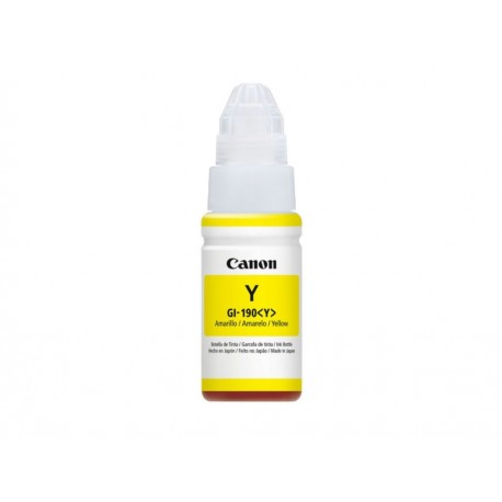 Bote de Tinta Canon GI-190 Amarillo-ComercializadoraZeus- 1058315644