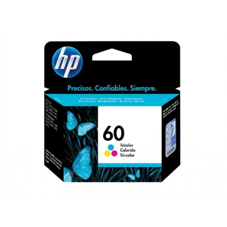 Cartucho HP 60 Tinta Tricolor-ComercializadoraZeus- 1057418571