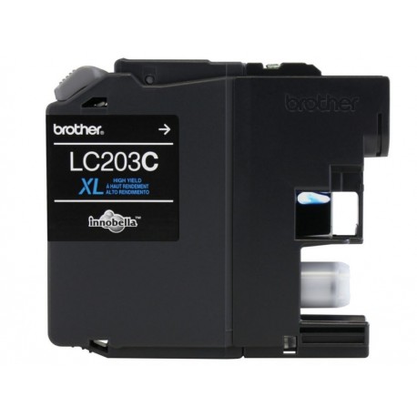 Brother LC203C Cartucho de Tinta Azul-ComercializadoraZeus- 1056099189