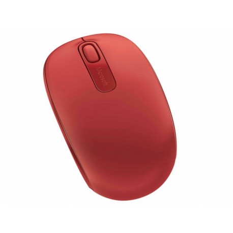 Microsoft 1850 Mouse Mobile Inalámbrico Rojo-ComercializadoraZeus- 1051157369