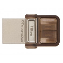 Kingston USB Gris Duo 16 GB-ComercializadoraZeus- 1028087221