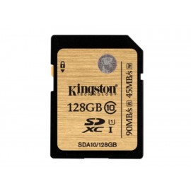 Kingston Memoria SD 128 GB Clase 10-ComercializadoraZeus- 1043270083