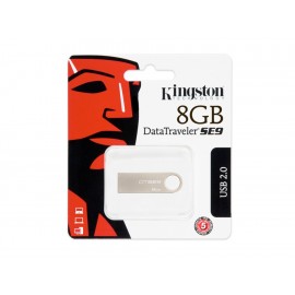 Kingston USB DTSE9 8 GB Plata-ComercializadoraZeus- 1016536918