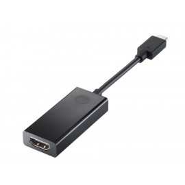 HP Adaptador USB-C a HDMI Negro-ComercializadoraZeus- 1049895531