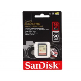 Sandisk Memoria Extreme SD 16 GB Clase 10-ComercializadoraZeus- 1042906332