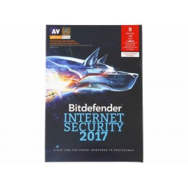 Antivirus Bitdefender Internet Security 2017-ComercializadoraZeus- 1057776001