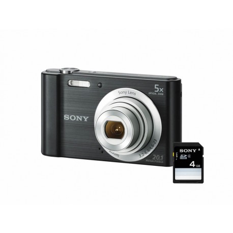 Sony Kit Cámara Negro DSC-W800/B-ComercializadoraZeus- 1027884977