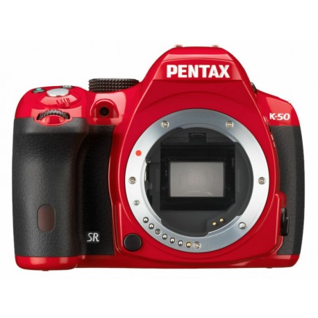Cámara Réflex Pentax K-50 Roja-ComercializadoraZeus- 1036049894