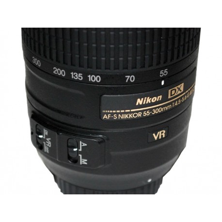 Nikon Lente AF-S DX 55-300MM F/4-5.6G-ComercializadoraZeus- 88942477