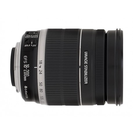 Canon Lente Ef-S18-200/3.5-5.6 Is 2752B002BA Negro-ComercializadoraZeus- 76637849