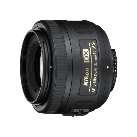 Nikon Lente Af-S Dx 35Mm F/1.8G  JAA132DA Negro-ComercializadoraZeus- 65933870