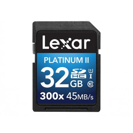 Lexar Memoria SD 32GB Clase 10 300X-ComercializadoraZeus- 1041296255
