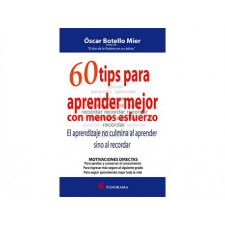 60 Tips Para Aprender Mejor Con Menos Esfuerzo-ComercializadoraZeus- 1036382135