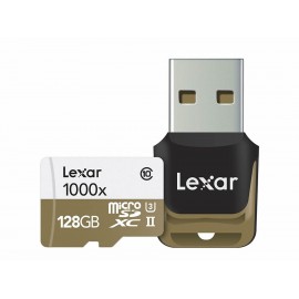 Lexar Memoria MicroSD 128 GB 1000X con USB-ComercializadoraZeus- 1043697109
