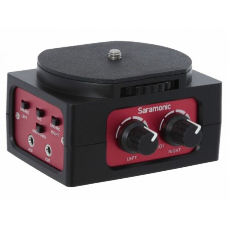 Adaptador de Audio Universal Saramonic SR-AX-101-ComercializadoraZeus- 1058414201