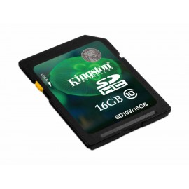 Kingston Tarjeta SD 16 GB Clase 10 Negro-ComercializadoraZeus- 1028493939