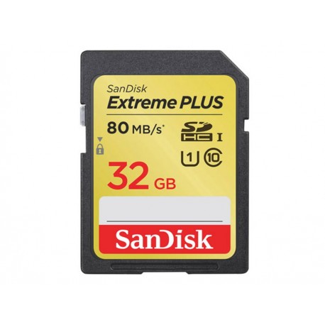 Sandisk Tarjeta Extreme SD 32GB Clase 10-ComercializadoraZeus- 1042906341