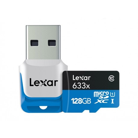 Lexar Tarjeta de Memoria MicroSDHC de 128 GB Clase 10-ComercializadoraZeus- 1037984937