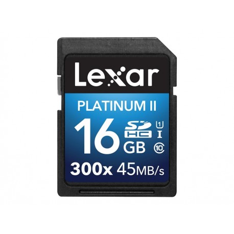 Lexar Memoria SD 16GB Clase 10 300X-ComercializadoraZeus- 1041296247
