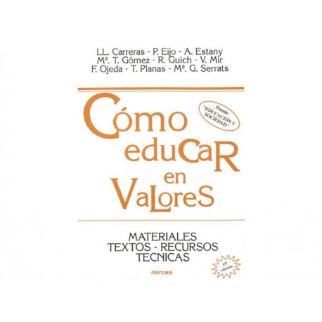 Como Educar En Valores-ComercializadoraZeus- 1037309113