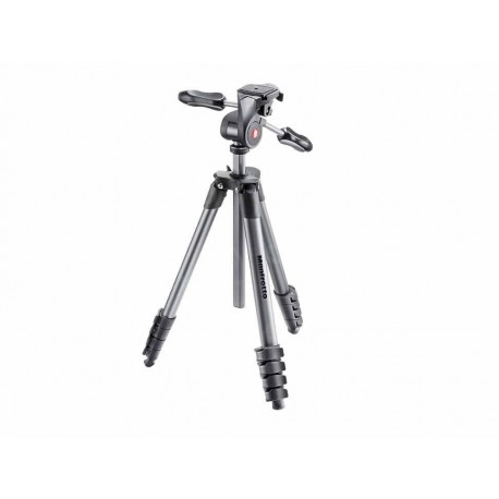 Manfrotto Tripie MKCOMPACTADV-BK Negro-ComercializadoraZeus- 1035466106