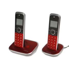 Motorola GATE4800R-2 Teléfono con Identificador de Llamadas Rojo-ComercializadoraZeus- 1034853271