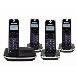 Motorola Teléfono Con Identificador De Llamadas Y Contestadora Negro Gate4500Ce-ComercializadoraZeus- 1026393562