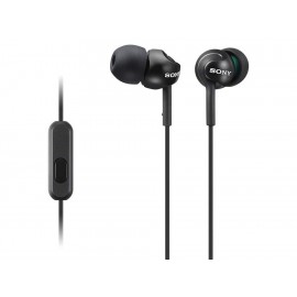 Audífonos Sony In Ear MDR-EX110AP/B Negro-ComercializadoraZeus- 1027642370