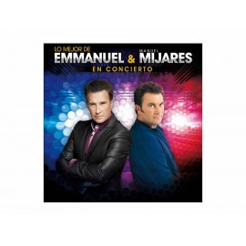 Universal Music Lo Mejor de en Concierto Emmanuel y Manuel Mijares CD-ComercializadoraZeus- 1020612254
