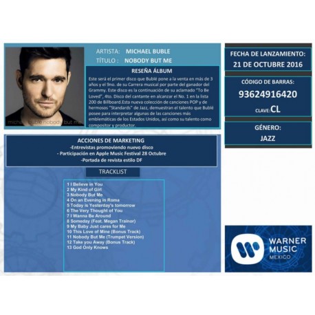 Nobody But Me Deluxe CD-ComercializadoraZeus- 1052546733