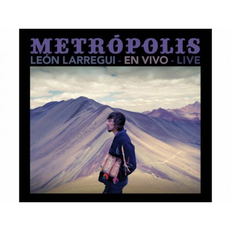 León Larregui Metrópolis en Vivo CD DVD-ComercializadoraZeus- 1057349499