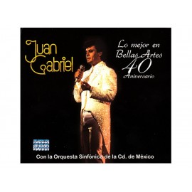 Sony Music Juan Gabriel Lo Mejor en Bellas Artes 40 Años CD DVD-ComercializadoraZeus- 1027669162