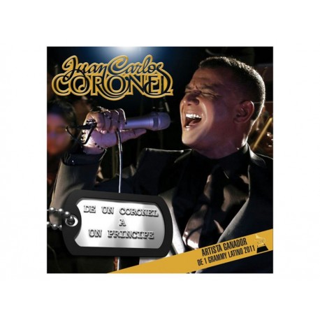 De un Coronel a un Príncipe Juan Carlos Coronel CD DVD-ComercializadoraZeus- 1057660739