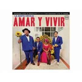 La Santa Cecilia Amar y Vivir CD DVD-ComercializadoraZeus- 1058681055