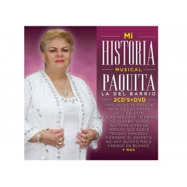 Paquita la del Barrio Mi Historia Musical 2 CD DVD-ComercializadoraZeus- 1058862416