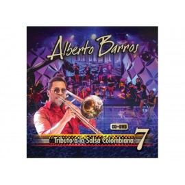 Alberto Barros Tributo a la Salsa Colombiana N 7 CD DVD-ComercializadoraZeus- 1058789794
