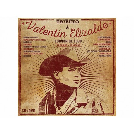 Tributo A Valentín Elizalde CD/DVD-ComercializadoraZeus- 1059353388
