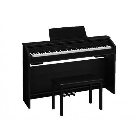 Casio Piano Digital con Banco Privia PX-860 Negro-ComercializadoraZeus- 1042171952