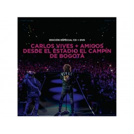 Desde el Estadio El Campín de Bogotá Carlos Vives CD + DVD-ComercializadoraZeus- 1054576621