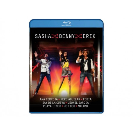 Sasha Benny y Erick Entre Amigos Blu-Ray+2CDS-ComercializadoraZeus- 1052425049