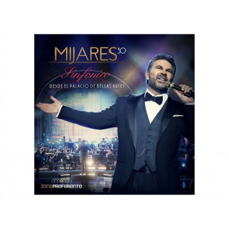 Mijares Sinfónico Desde el Palacio de Bellas Artes 2 CD + DVD-ComercializadoraZeus- 1054028985