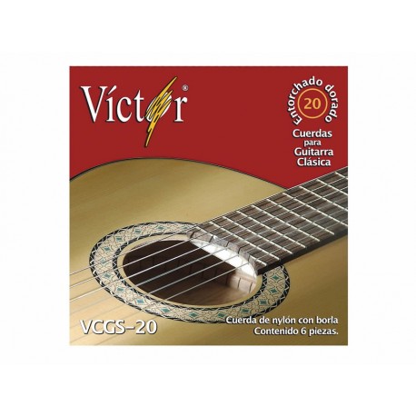 Victor Cuerda Acústica Víctor Nylon VSG-20-ComercializadoraZeus- 1010743571