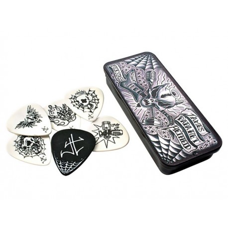 Dunlop Plumillas James Hetfield Blanco-ComercializadoraZeus- 1049509011
