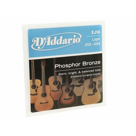 D'Addario Cuerda para Guitarra Electro Acústica D'Addario-ComercializadoraZeus- 1007599800