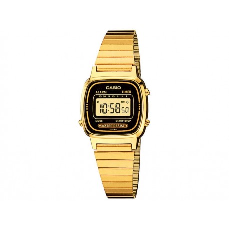 Casio Classic LA670WGA-1VT Reloj Unisex Color Dorado-ComercializadoraZeus- 1030800962