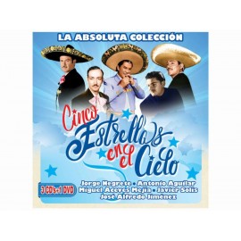 La Absoluta Colección Cinco Estrellas 3CDS+DVD-ComercializadoraZeus- 1051778550