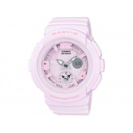 Casio Traveler BGA-190BC-4BCR Reloj para Dama Color Rosa Pastel-ComercializadoraZeus- 1052635841