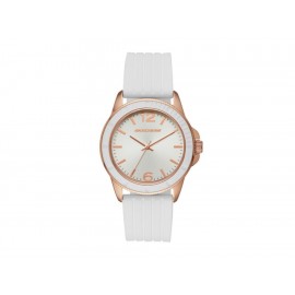 Skechers Stripe Texture Silicone SR6087 Reloj para Dama Color Blanco-ComercializadoraZeus- 1055955693